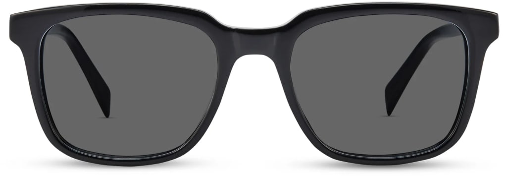 Square black frames resembling Travis Kelce's sunglasses.