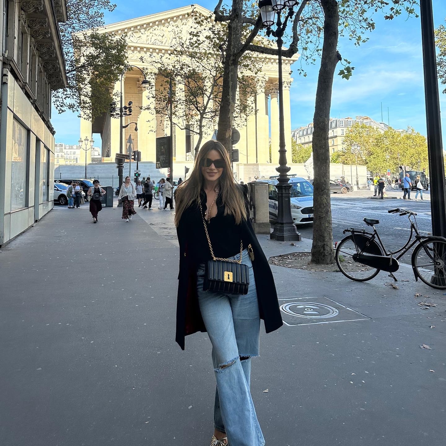 Sofia Vergara wearing sunglasses