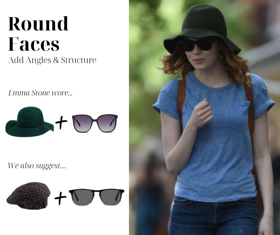round-face-emma-stone-eyewear-and-hat-tips