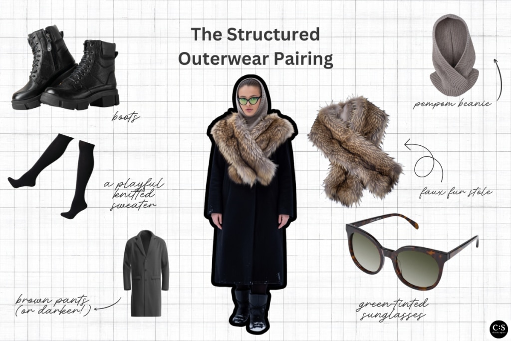 The Structured Outerwear Pairing