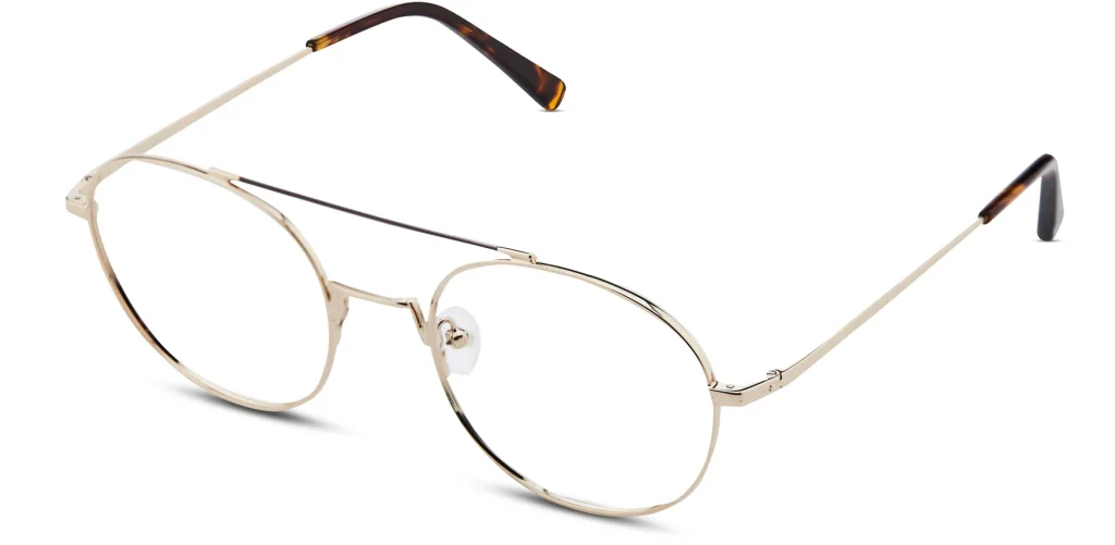 Lindsey Frames in Gold
