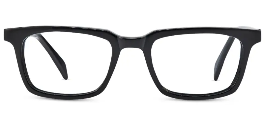 Duke in Carbon Black Low Bridge Fit Eyeglasses