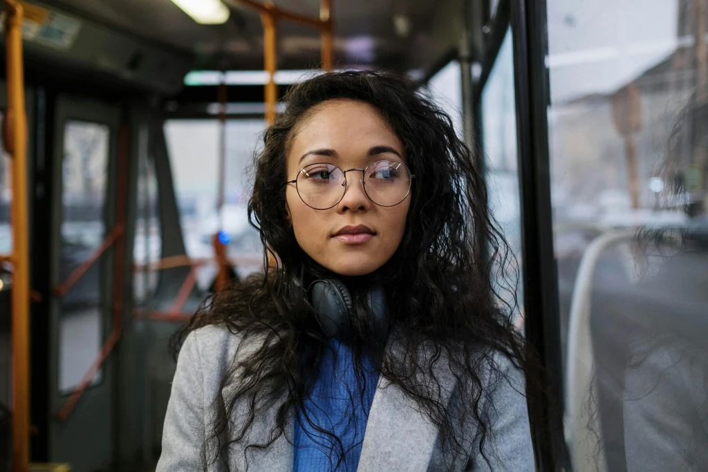 Round metal eyeglasses